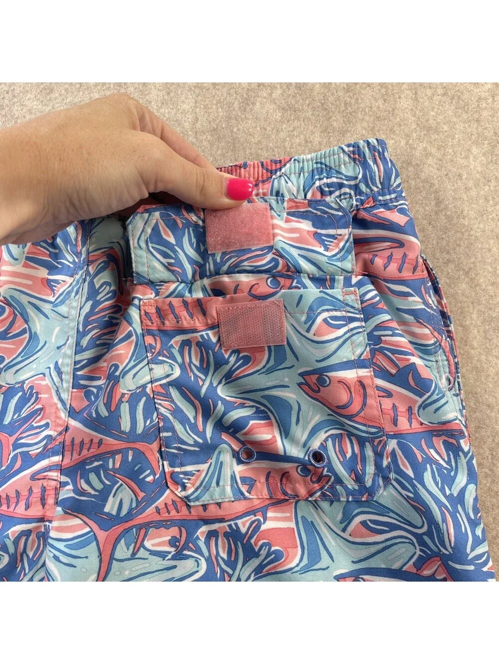 Vineyard Vines Printed Chappy Swim Trunks 6